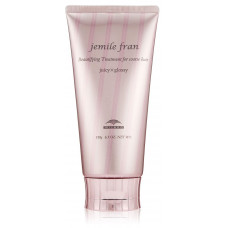 Milbon Jemile Fran Treatment for Coarse Hair Juicy+Glossy Бальзам для відновлення жорсткого волосся, 180г